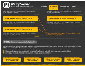 WAMP Download Page