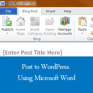 Post-to-WordPress-using-Microsoft-Word